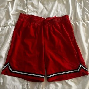 Boys All in Motion Red Basketball Shorts